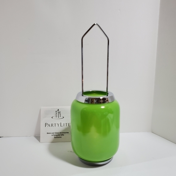 NIB Partylite P7588 Lime Tealight Lantern - Picture 1 of 7